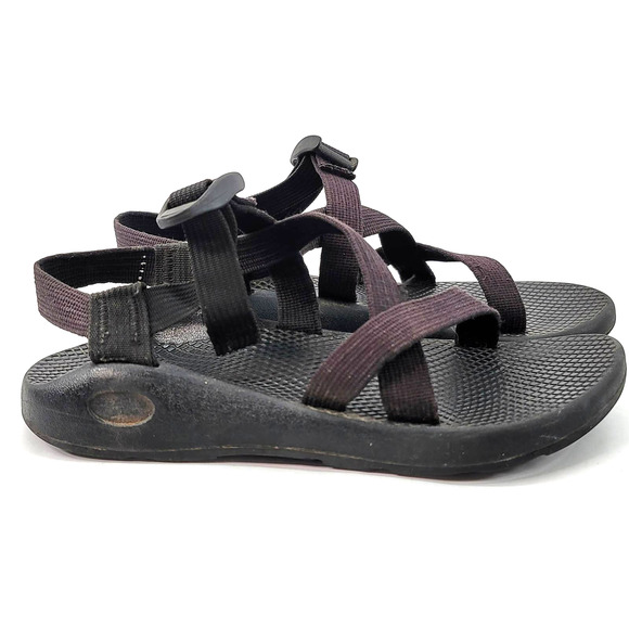 Chaco Z Cloud Black Hiking Strap Sandals Waterproof Comfortable Durable Womens 7 - Picture 2 of 9